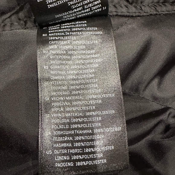 Brandit M-65 Standard Tactical Military Winter Parka Men’s Size L Black Hooded - Picture 8 of 13